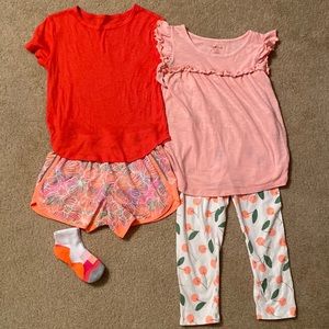 Cat & Jake & Athletic L 10-12 girls orange bundle
